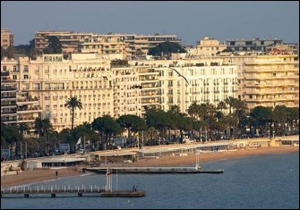 La Croisette beach in Cannes | Artelia hydraulics