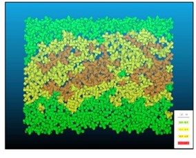 Analysis of artificial block displacements in a single-layer armour using the SEABIM® process | Artelia hydraulics